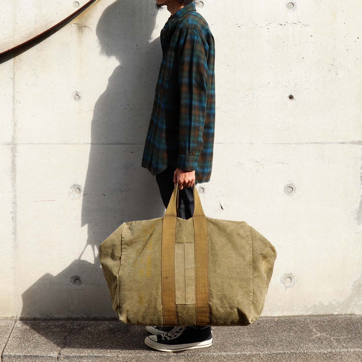 POST JUNK / 40's U.S. NAVY AVIATOR'S KIT BAG アビエイターキットバッグ