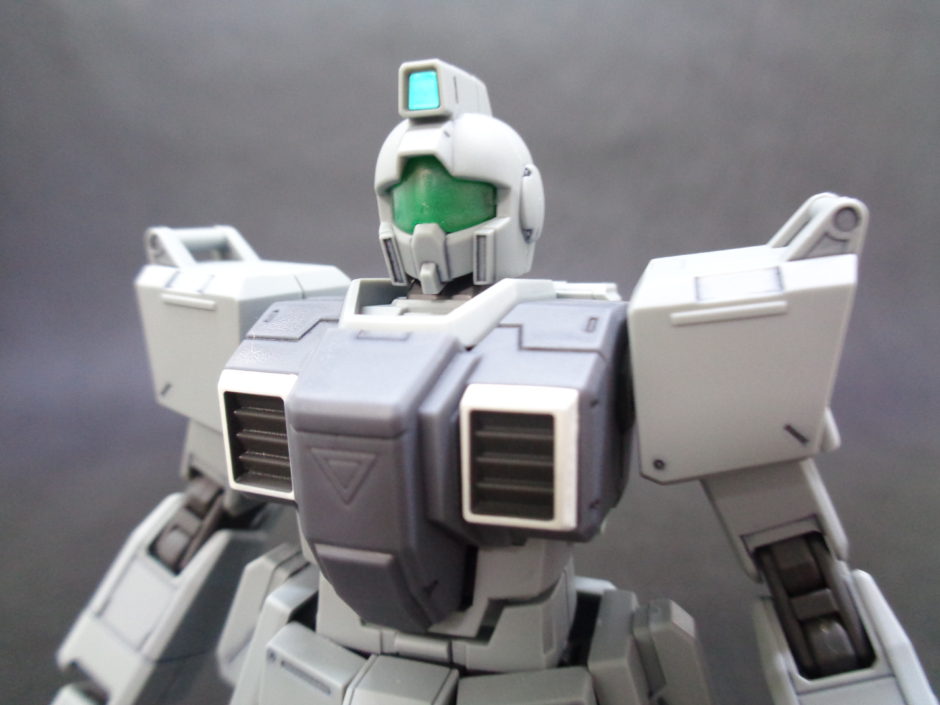 HGUC】陸戦型ジム(スレイヴ・レイス隊仕様)(パラシュート・パック仕様