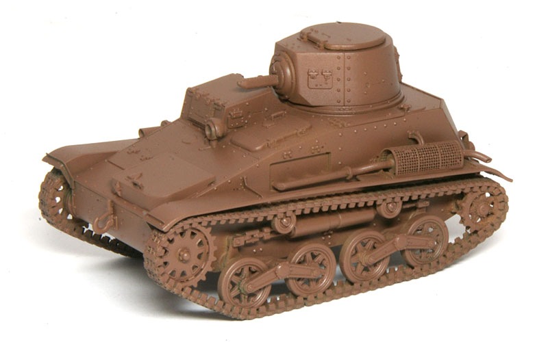 プラモ日記 » 九四式軽装甲車[TK] その2 組立て完了