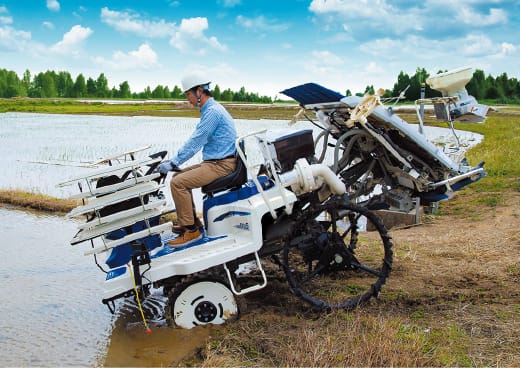 操作性・快適性 | さなえPRシリーズ | 田植機 | 商品情報 | 井関農機