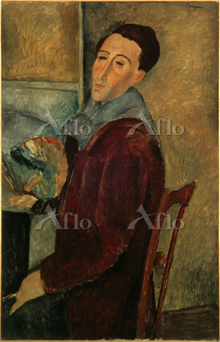 アメデオ・モディリアーニ「自画像」 [32901508]のアート作品 - アフロ