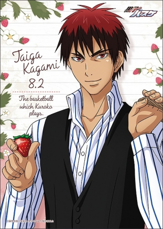 苺をテーマに描き下ろし！TVアニメ『黒子のバスケ』より、火神大我の