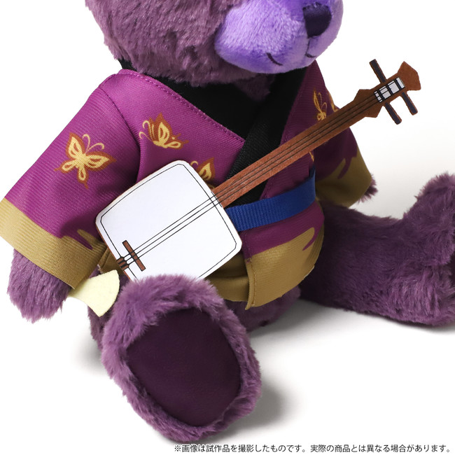 TVアニメ『銀魂』より、高杉仕様のテディベア＆描き下ろしイラスト