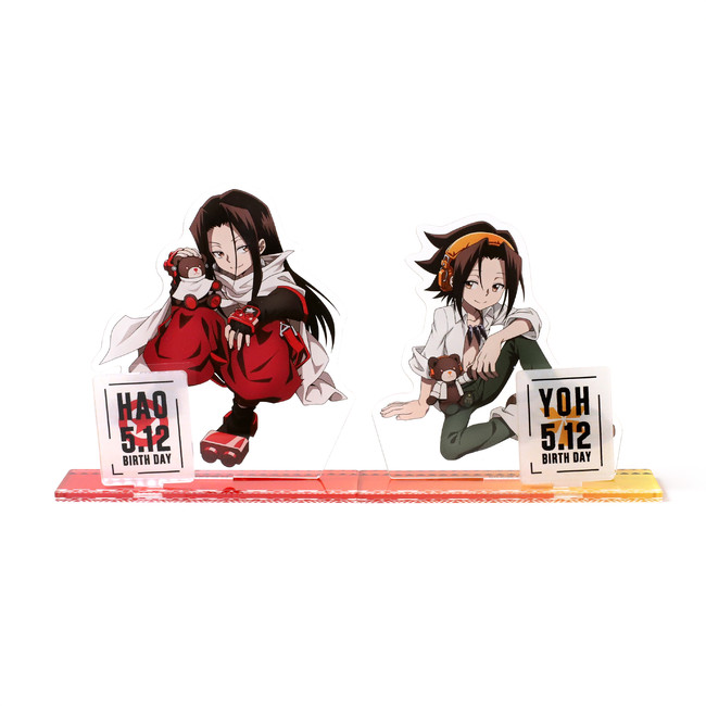 TVアニメ『SHAMAN KING』より、麻倉 葉とハオのイメージベア＆描き