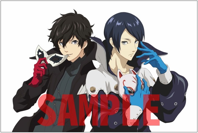 TVアニメ「ペルソナ5」Blu-ray&DVD法人別特典イラスト追加公開！描き