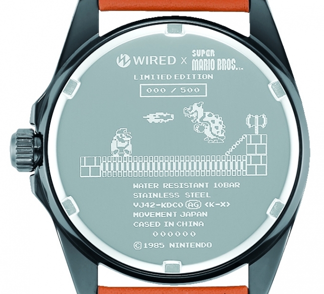 WIRED × SUPER MARIO BROS. ファッションウオッチブランド＜ワイアード