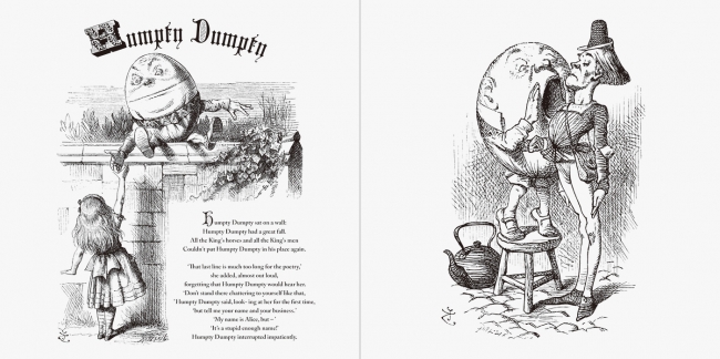 挿絵画家ジョン・テニエルによる、アリス塗り絵の決定版『不思議の国の