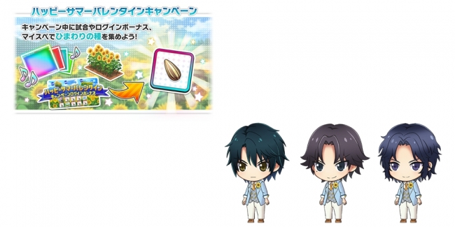 新テニスの王子様 2018 バレンタインチョコ獲得ランキング-ハッピー