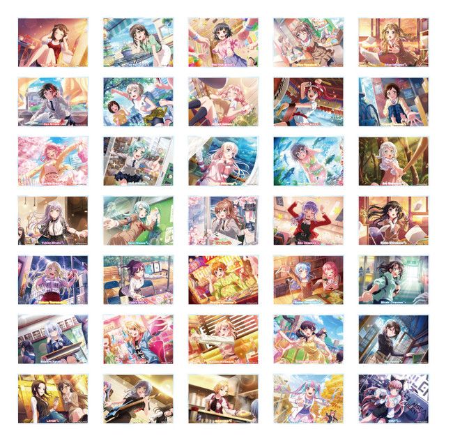 7バンド35名が勢ぞろい！ セガ限定オリジナルグッズがもらえる