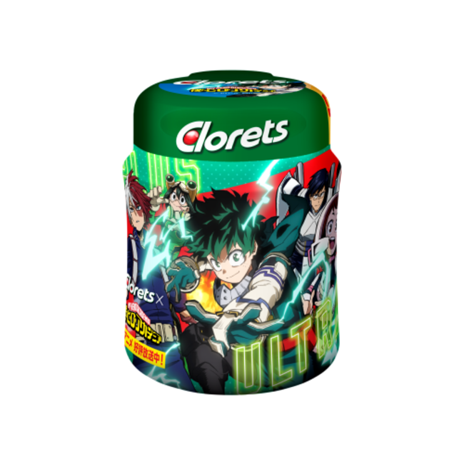 TVアニメ「僕のヒーローアカデミア」とクロレッツがコラボ「スッキリを