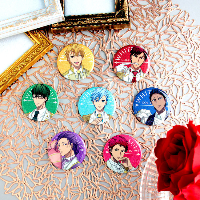 ホワイトスーツ姿の描き下ろしイラストで7人全員集合！「黒子のバスケ