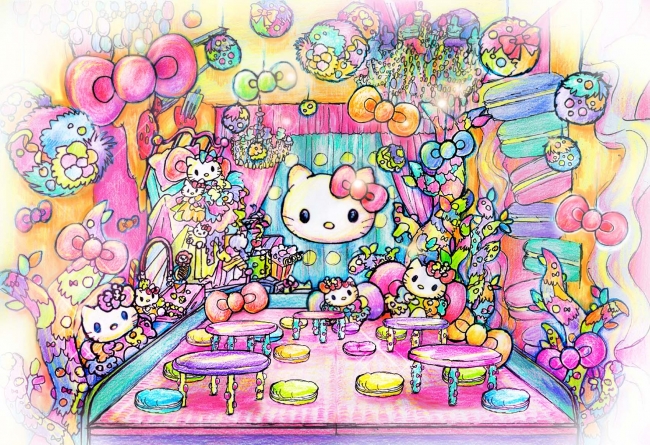 ハローキティ」×「KAWAII MONSTER CAFE」夢のコラボレーション！KAWAII