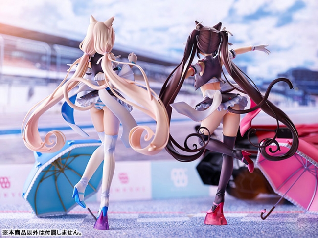 ネコぱら」ショコラとバニラの『レースクイーン ver.完成品フィギュア