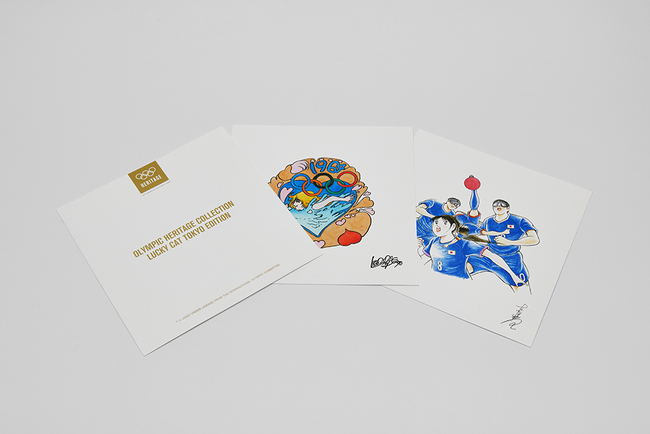 アートを通して歴代のオリンピックの物語を伝えるプロジェクト 幸運の