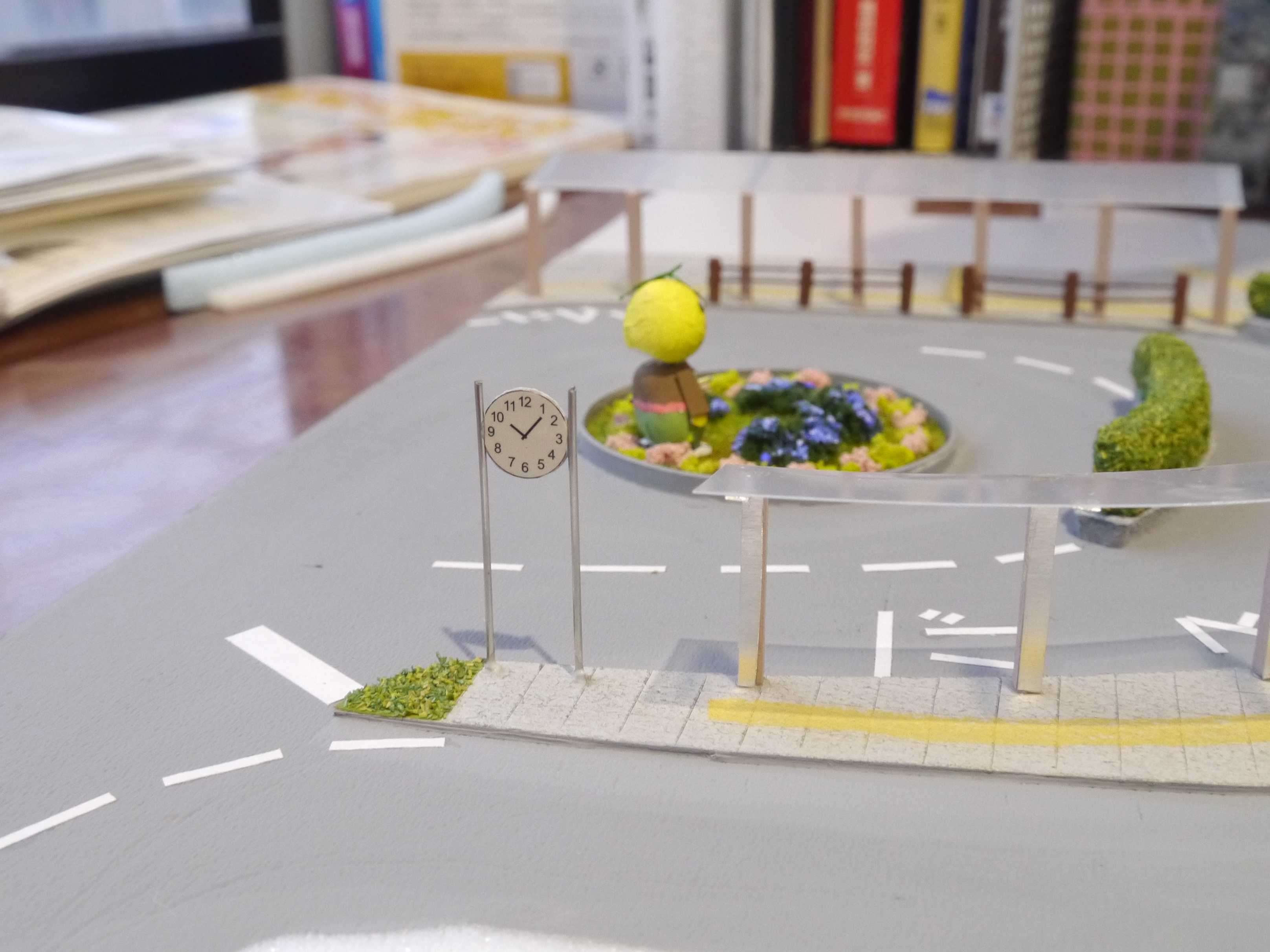 駅前ロータリー ③ - イノッチの鉄道模型ブログ