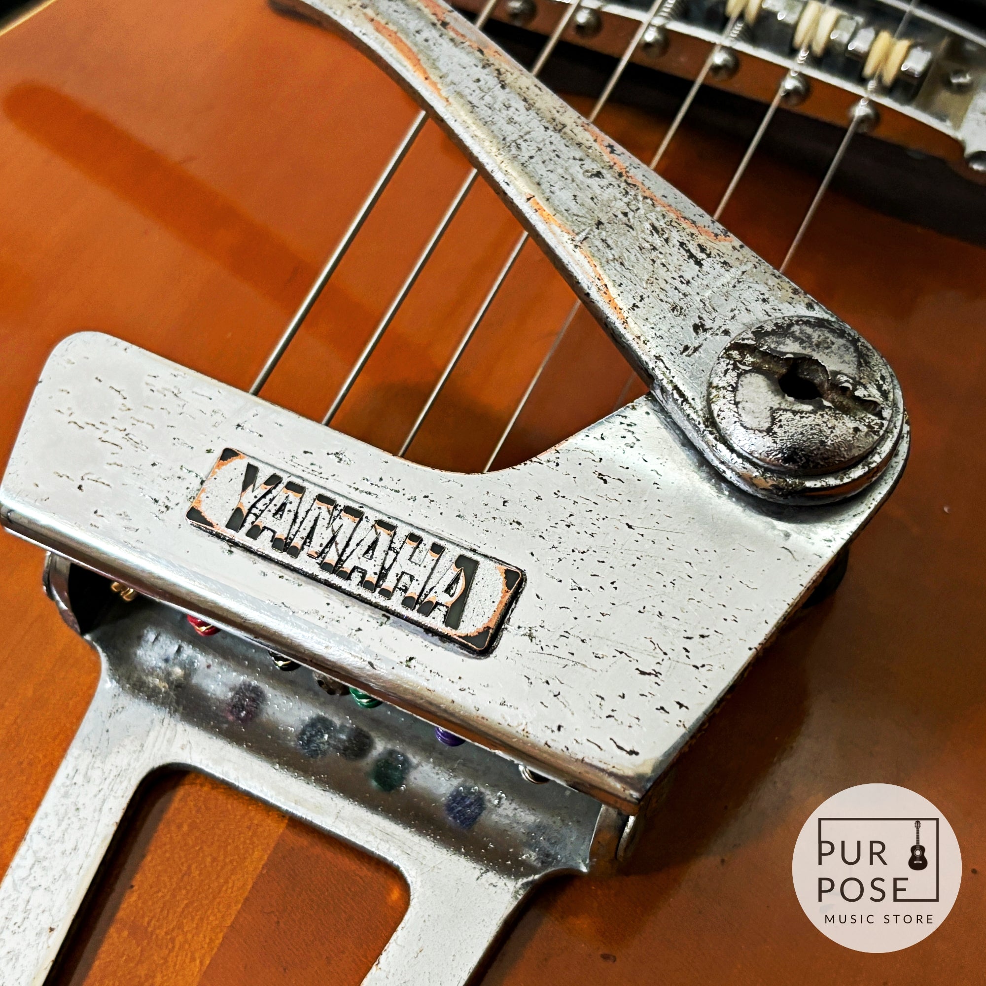 中古】YAMAHA SA-30T セミアコースティックギター 1971年製