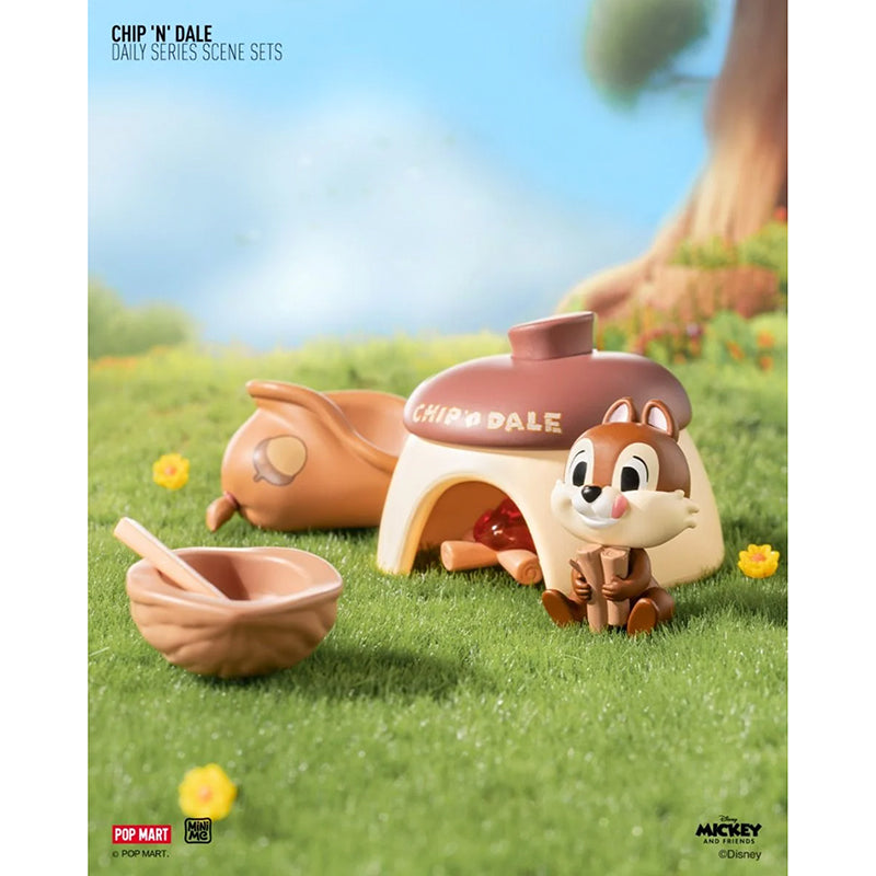 POP MART DISNEY CHIP 'N' DALE DAILY SERIES SCENE FULL SET (Blind