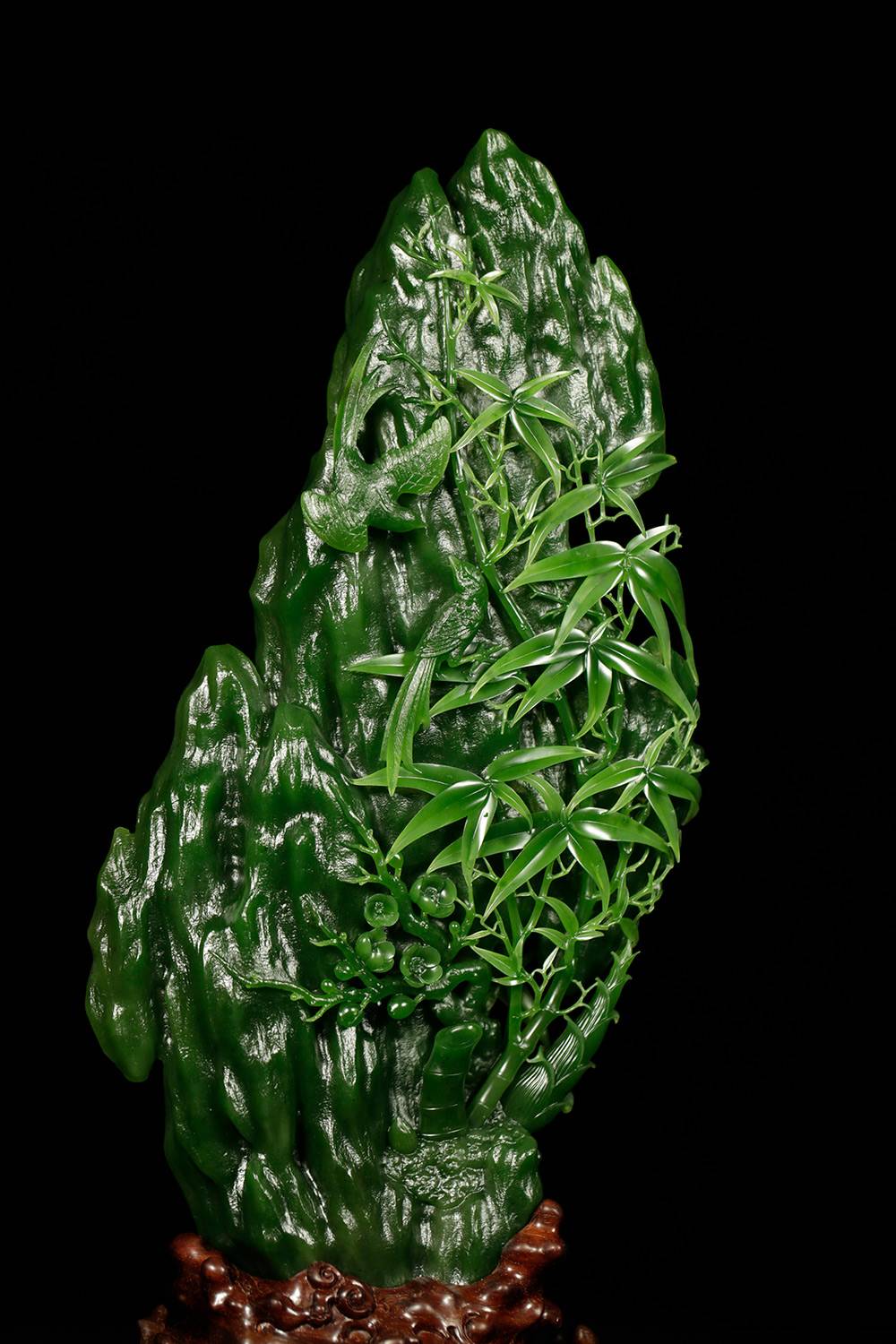 总成交107万！藏玉直播×中国玉石雕刻大师王朝杰精品拍收官和田玉鉴定