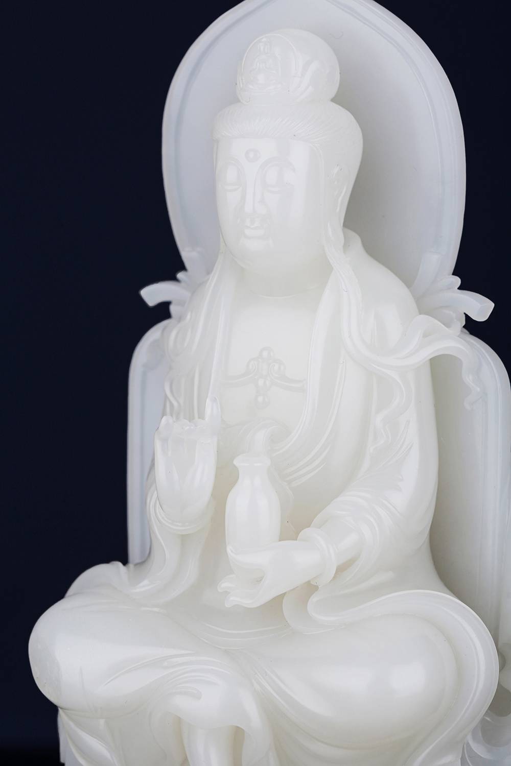 结缘赏丨藏玉标王《观音》和田玉鉴定保养知识大全-藏玉网- 藏玉｜藏玉