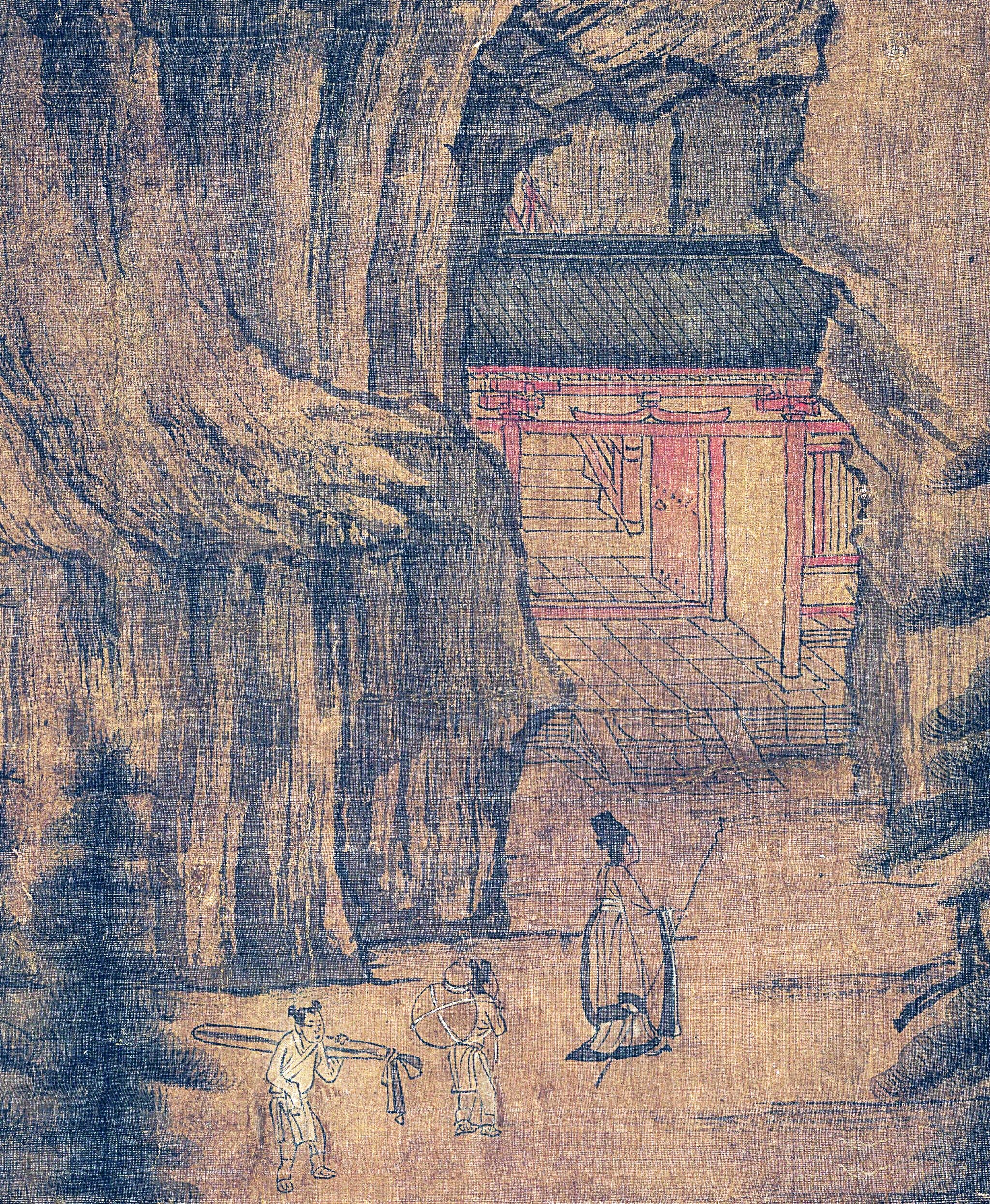 中国絵画史ノート 五代 水墨山水画 花鳥画の発展