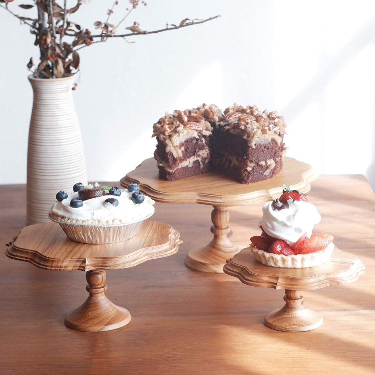 木製ケーキスタンド・ゴシックM – 【ONLINE SHOP 本店】Queen Ann 食器