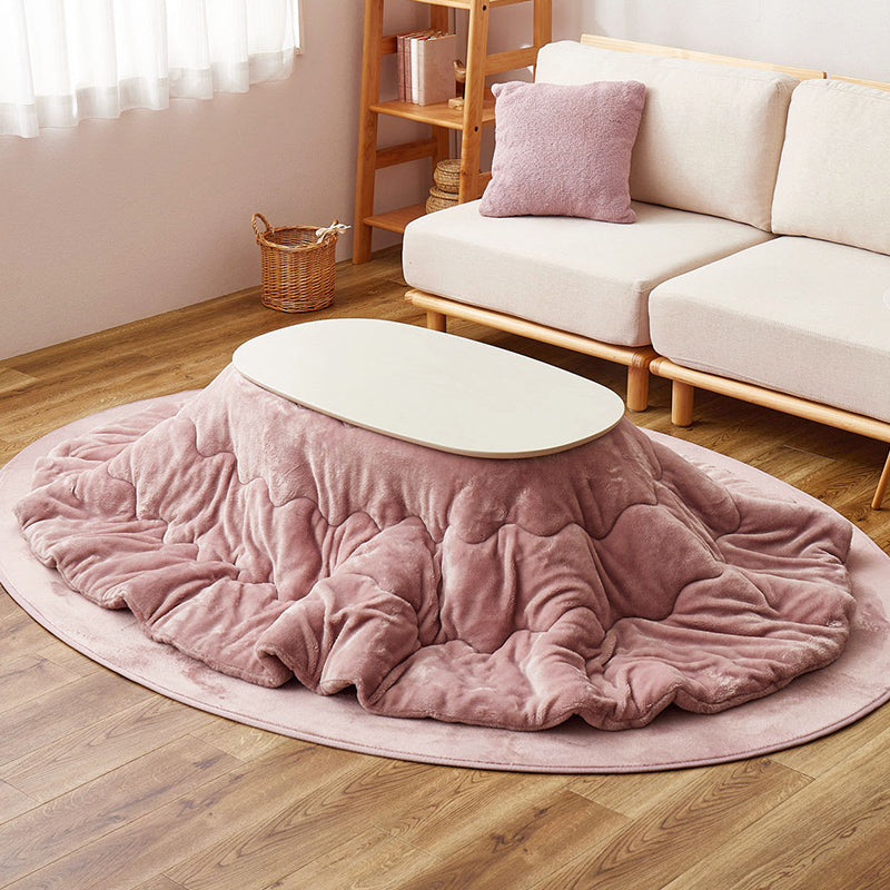 メレンゲタッチ こたつ薄掛け布団 170×210cm【楕円形】こたつ布団
