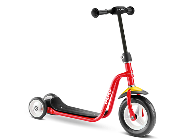 木のおもちゃ カルテット / 2歳～ 三輪スクーター R1 赤|プッキー社