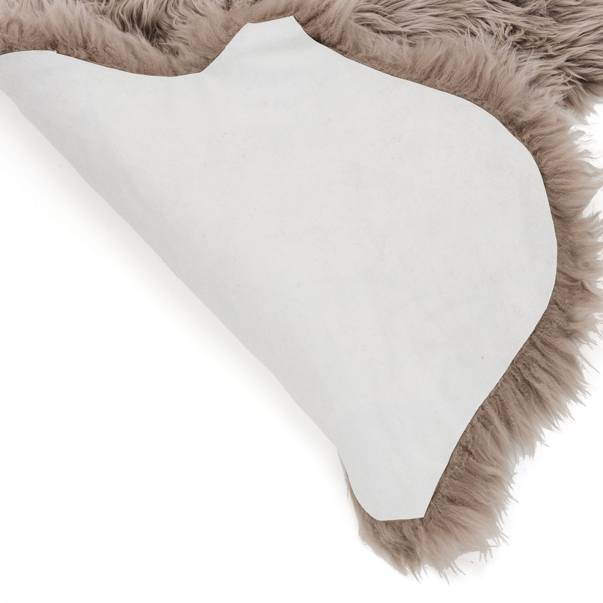 洗える長毛リアルムートンラグ約55x170cm 毛足約6cm - QVC.jp