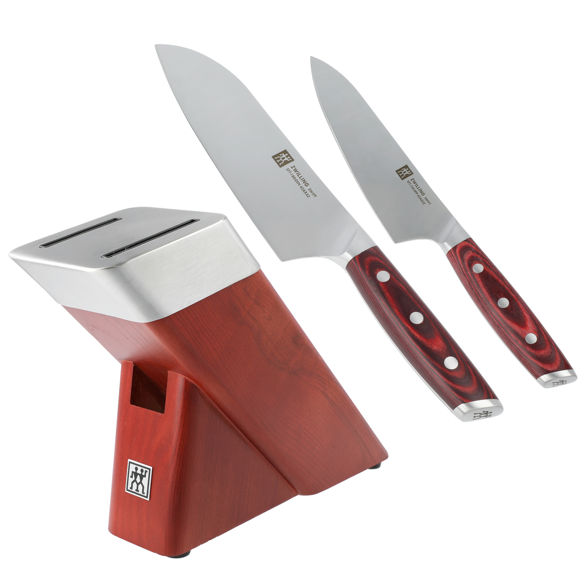 ツヴィリング スウィフト セルフシャープニングナイフブロックセット