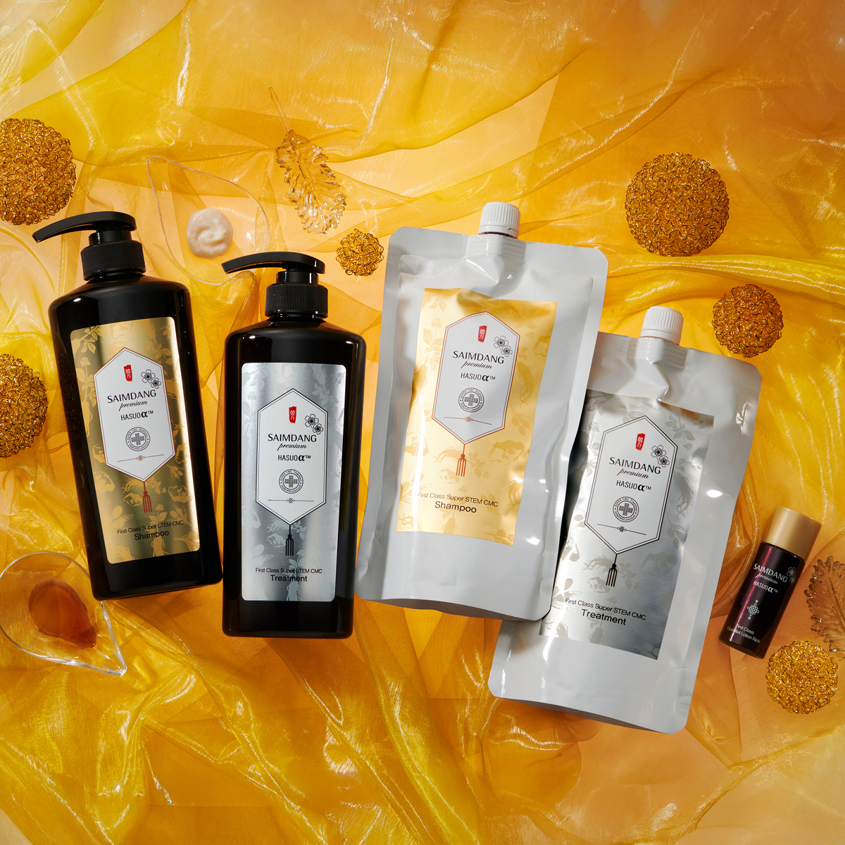 サイムダンファーストクラスCMCシャンプー&トリートメント+レフィル P