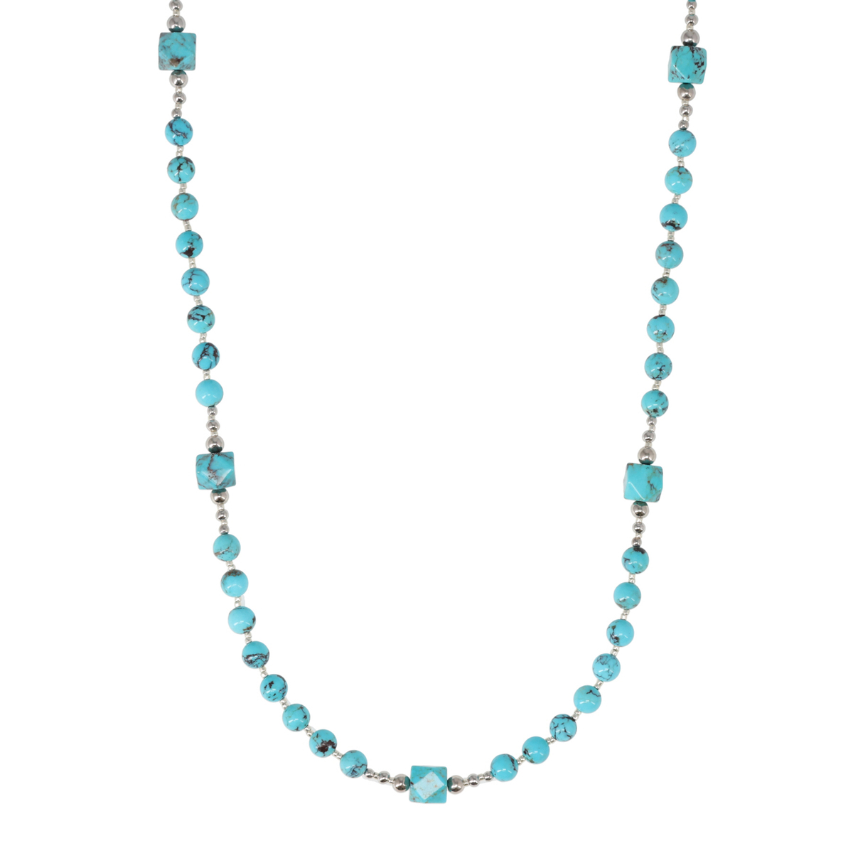 越田雅哉 ターコイズデザインロングネックレス - QVC.jp
