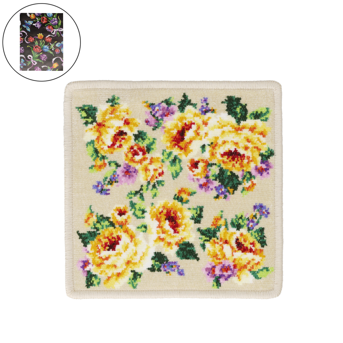 レイクアルスター シェニール織ハンカチ Lake Alster（レイク