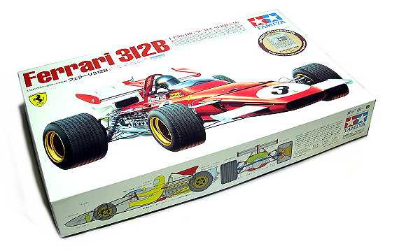 TAMIYA 12048 1/12 Car Ferrari 312B with PHOTO-ETCHED PARTS In Stock