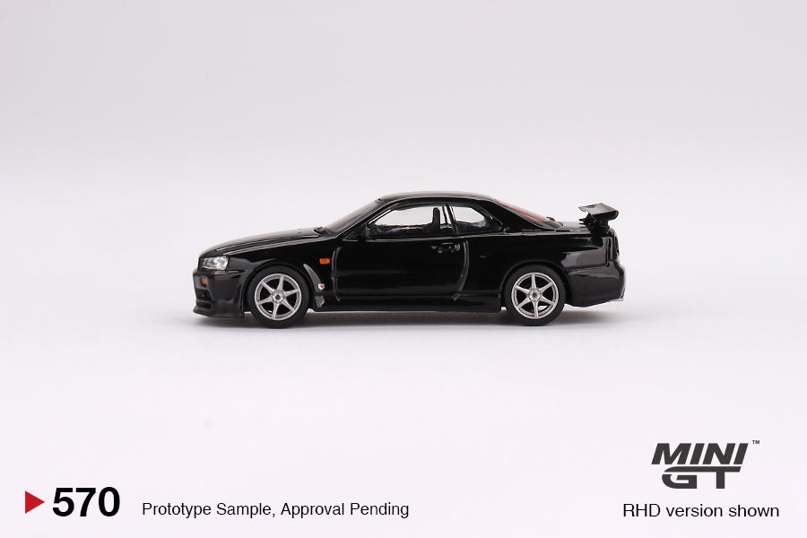 MINI GT MGT00570-R 1/64 Nissan スカイライン GT-R R34 V-Spec(右