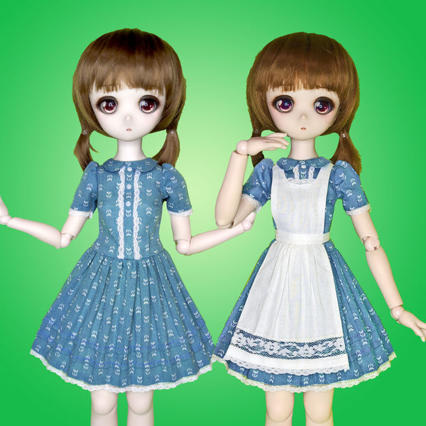 1/3 Kid MDD MSD - Looking Glass Lolita - Cute Alice dress and