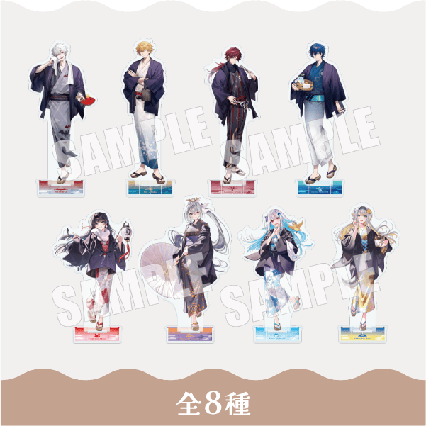 にじさんじ×極楽湯・RAKU SPA(らくスパ)第三弾コラボキャンペーン