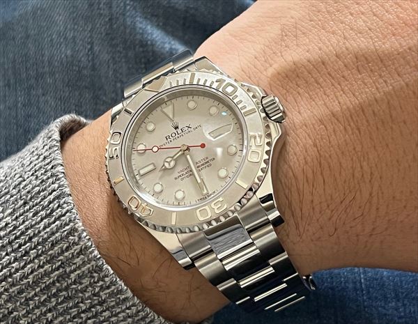 116622 シルバー ROLEX（ロレックス）ヨットマスター ロレジウム 中古