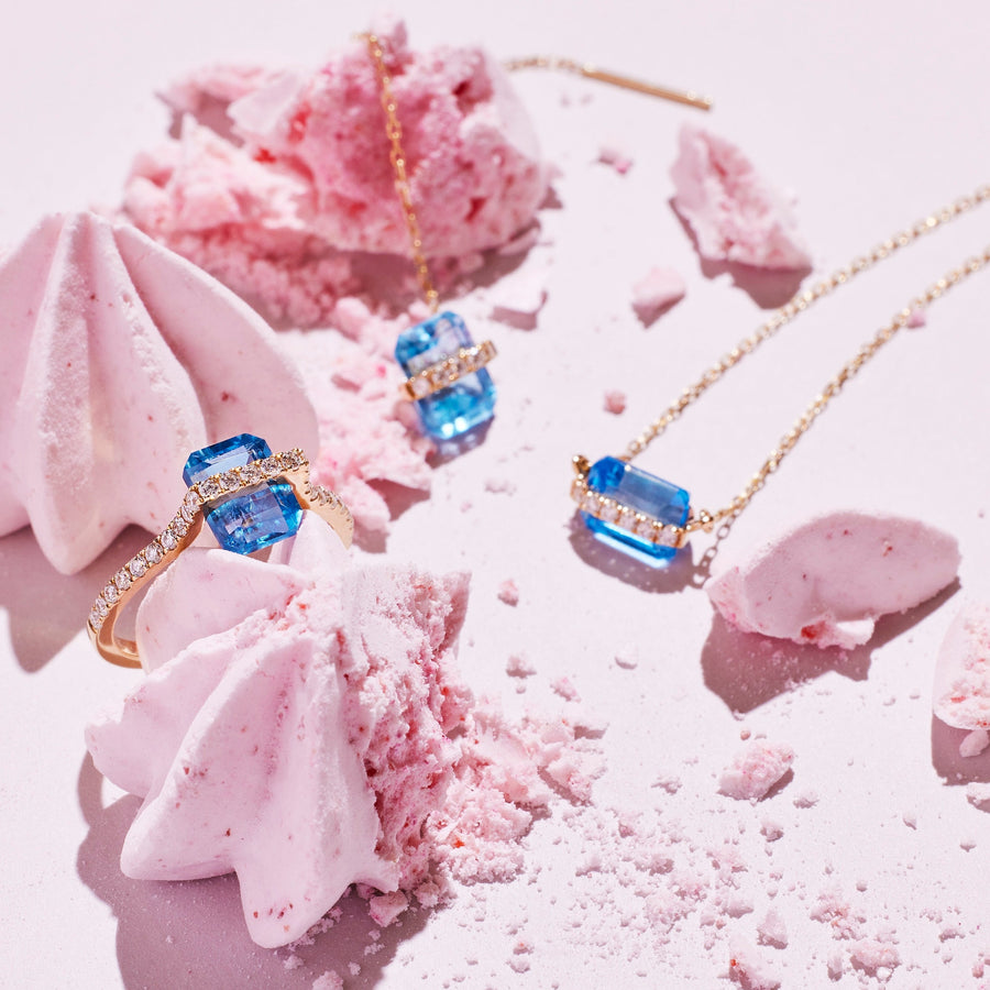 Ravicharme | 【数量限定】Nude 天然石リング ブルートパーズ – RAVICHARME