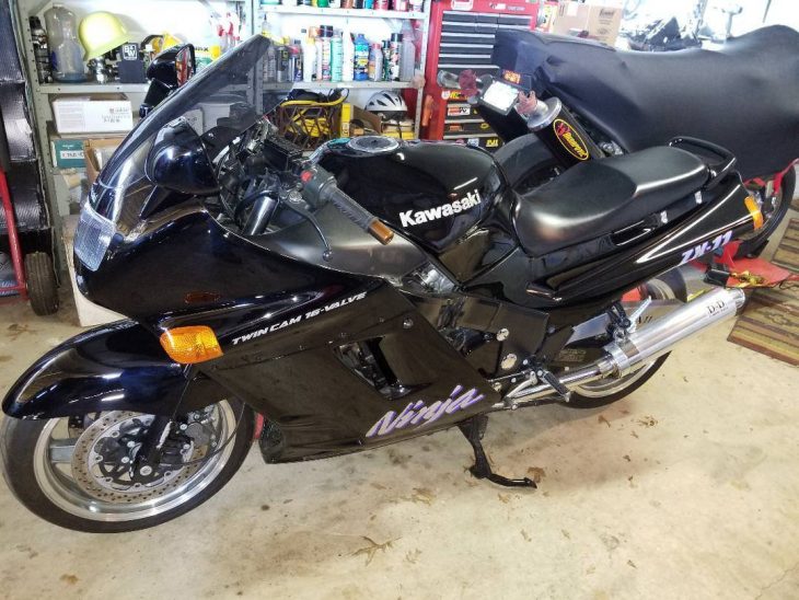 The Dark Knight: 1992 Kawasaki Ninja ZX11 - Rare SportBikesForSale