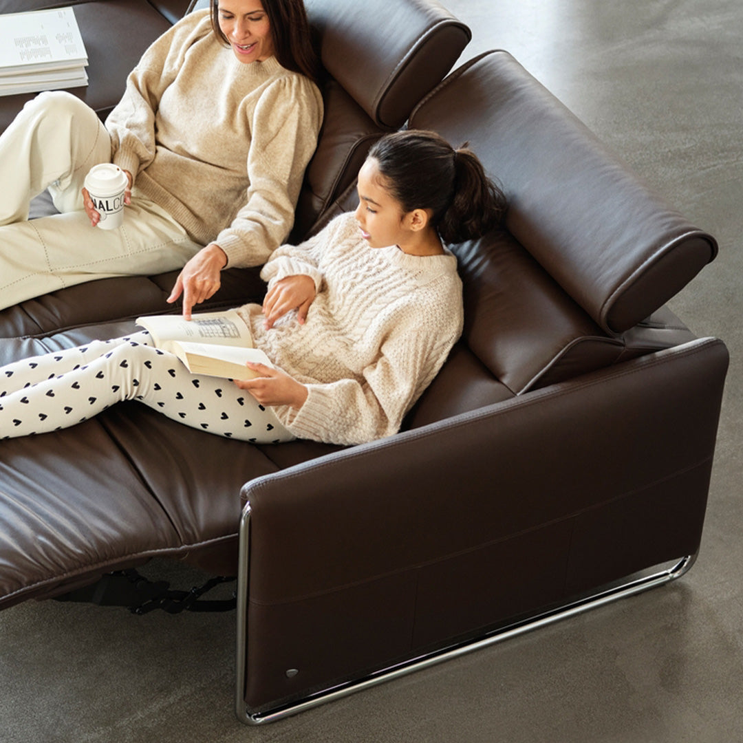 Stressless Emily Steel Sofa – Recliner Store