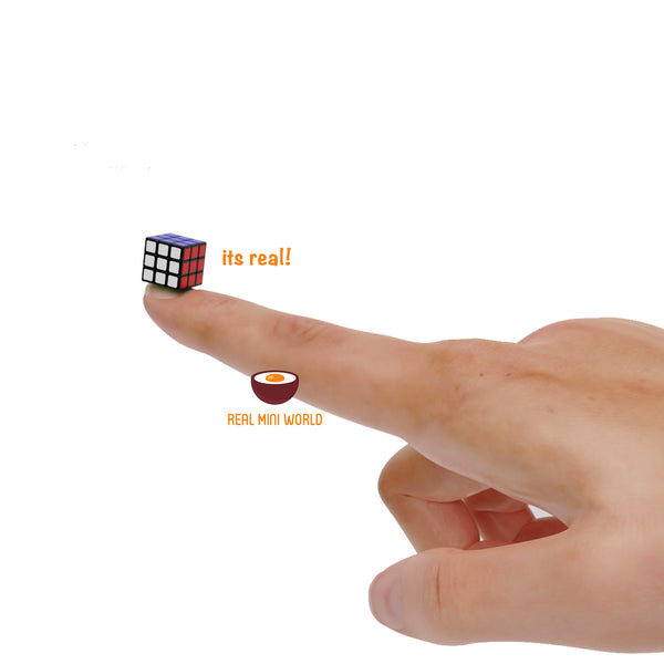 Tiniest Miniature Rubik cube : play with it for real – Real Mini World
