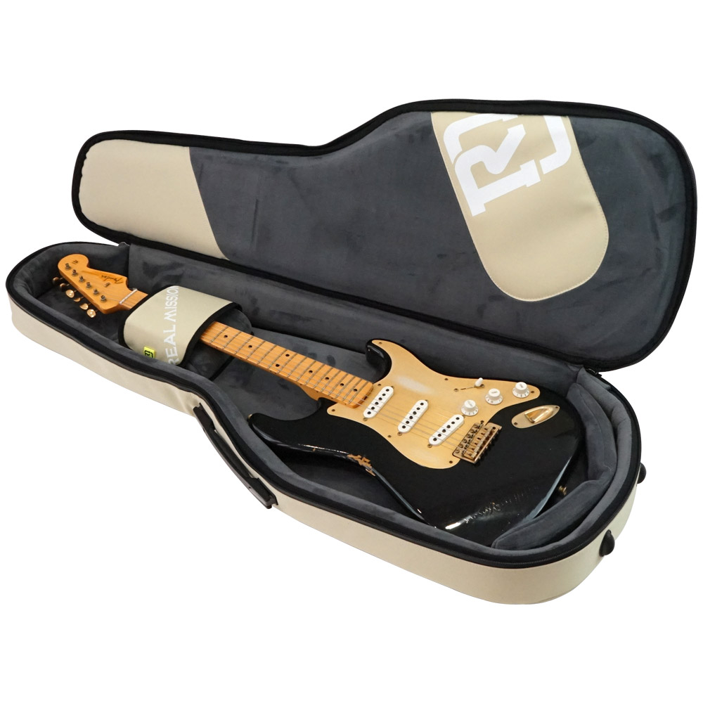 Venus 02-E Cream 防水 エレキギターケース ギグバッグ | REAL MISSION