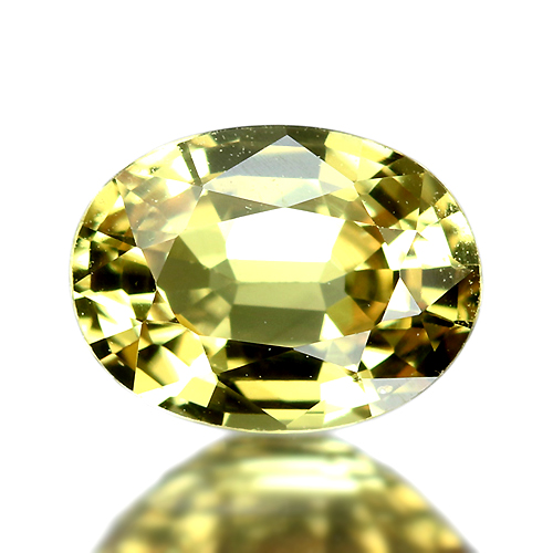 スリランカ産非加熱イエローサファイヤ1.14ct 【品質保証書/GIA鑑付