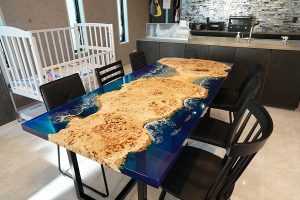 最高峰の美しさ！Oceanレジンテーブル！ | レジンテーブル専門店 RESIN