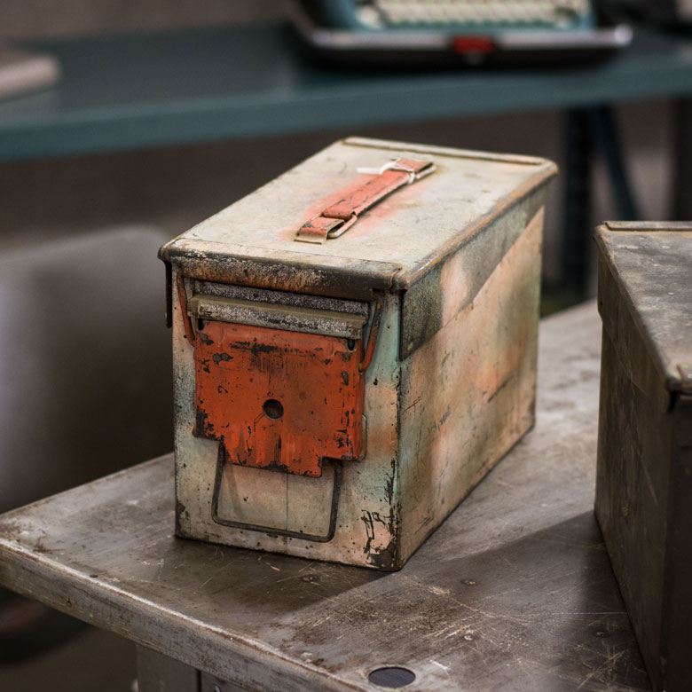 ツールボックス アメリカ直輸入中古品 収納ボックス 幅15.5cm 奥行30cm