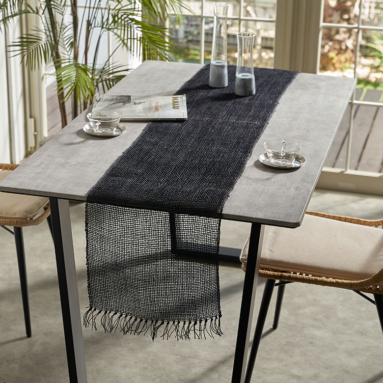 テーブルランナー テーブルライナー 無地 ヤシ エーゲル W210×D35cm