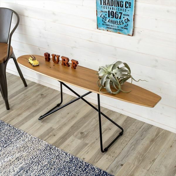 完成品】本物のスケートボードから作られた ローテーブル(91043)【生活