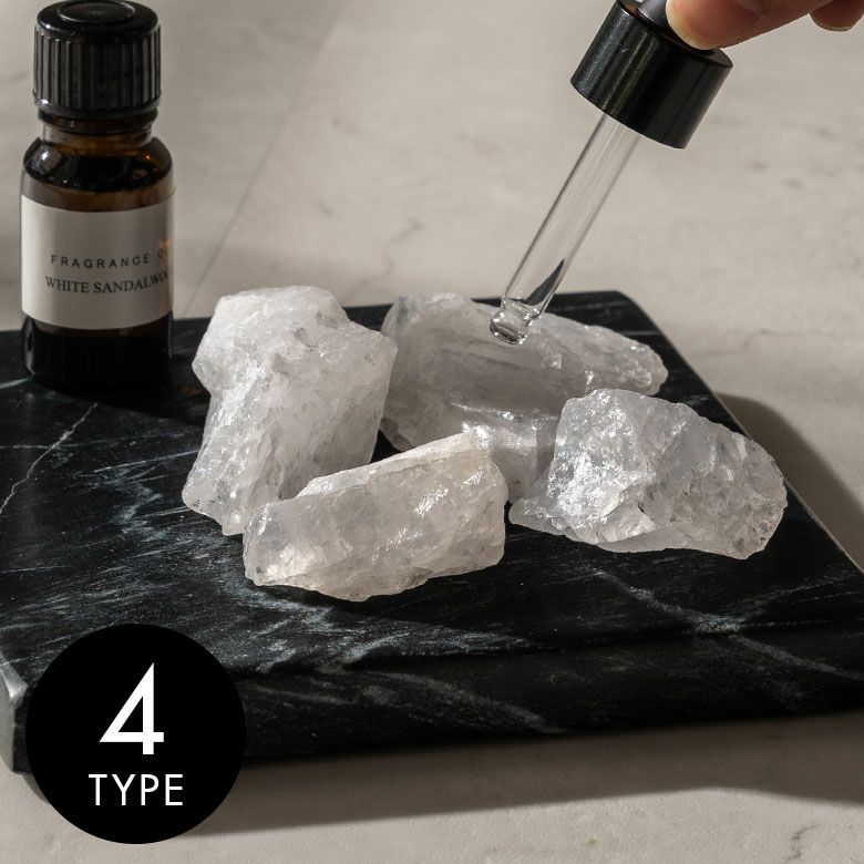 フレグランスストーン アロマオイル 天然石 水晶 クリスタル クォーツ