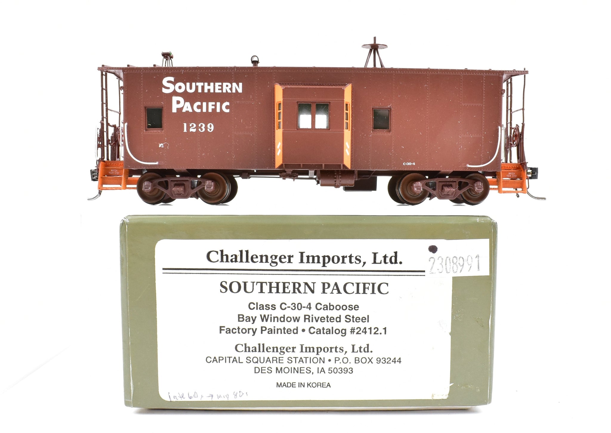 HO Brass CON CIL - Challenger Imports SP - Southern Pacific Class