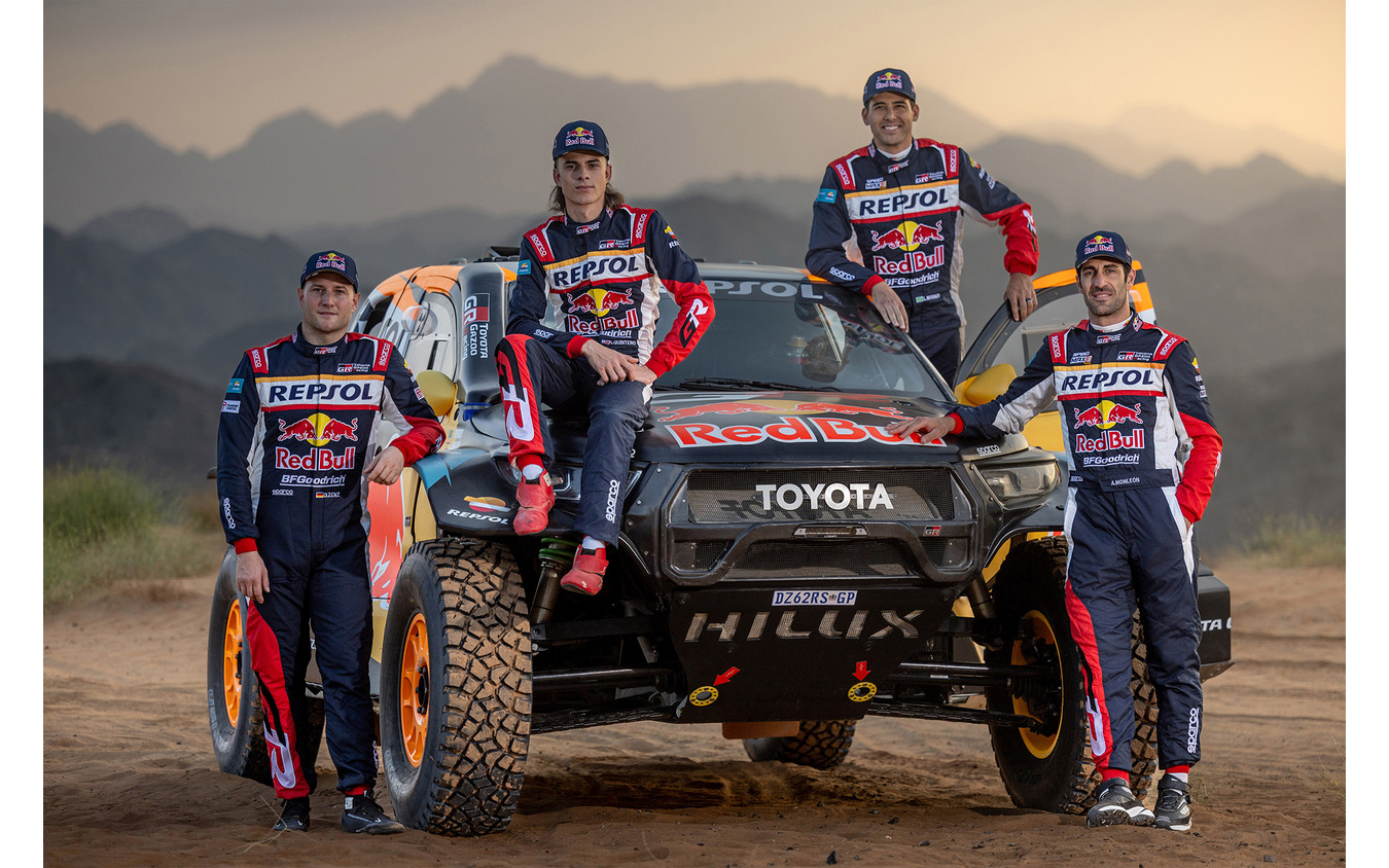 トヨタ、「GRハイラックス」6台体制でダカールラリー2025に挑む